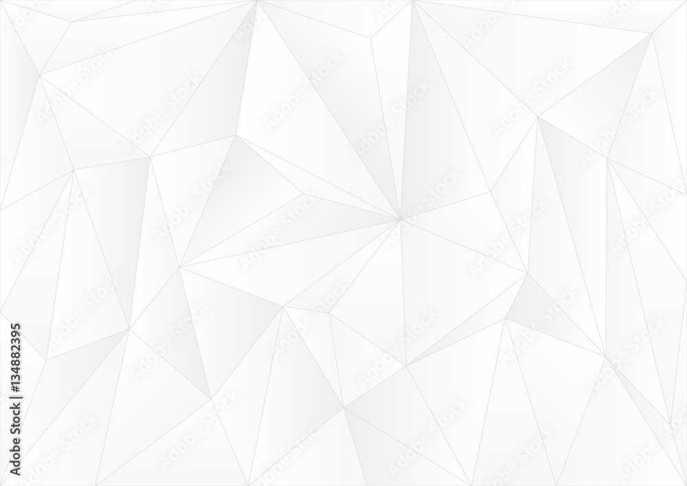 Obraz premium Projekt wektor Geometryczne białe i szare tło abstrakcyjne. Szary siatki mozaiki tło, kreatywne projektowanie szablonów