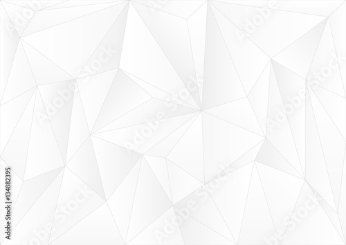 Vector design Geometric white & grey abstract background. Gray Grid Mosaic Background, Creative Design Templates
