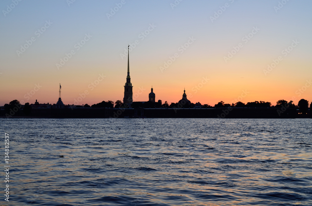 View of the Peter and Paul fortress