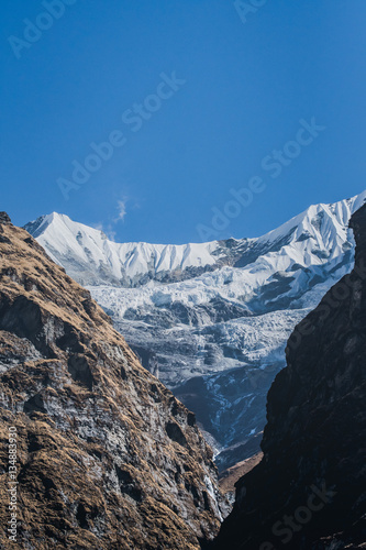 Way to Annapurna base camp, Annapurna Sanctaury Trekking route,H photo