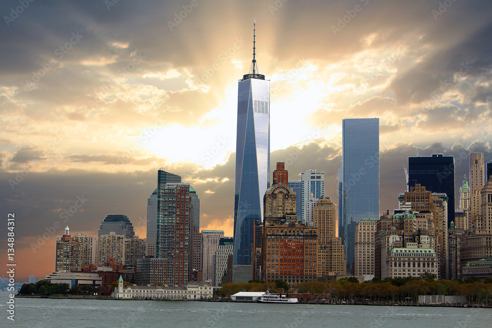 Obraz premium New York-Skyline