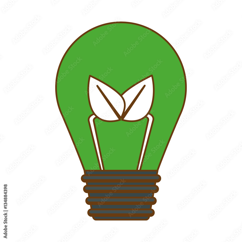 lightbulb energy eco friendly related icons image vector illustration design lightbulb energy eco friendly related icons image vector illustration design