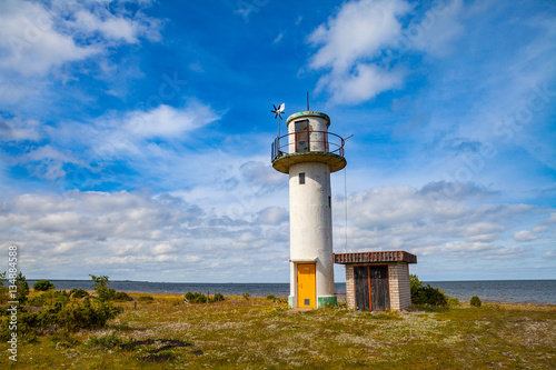 The old weather station near Baltic sea