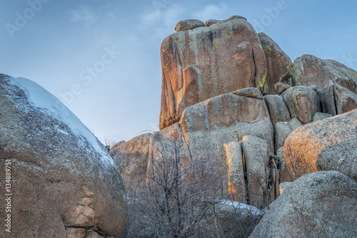 rock formation in Vedauwoo Recreation Area photo