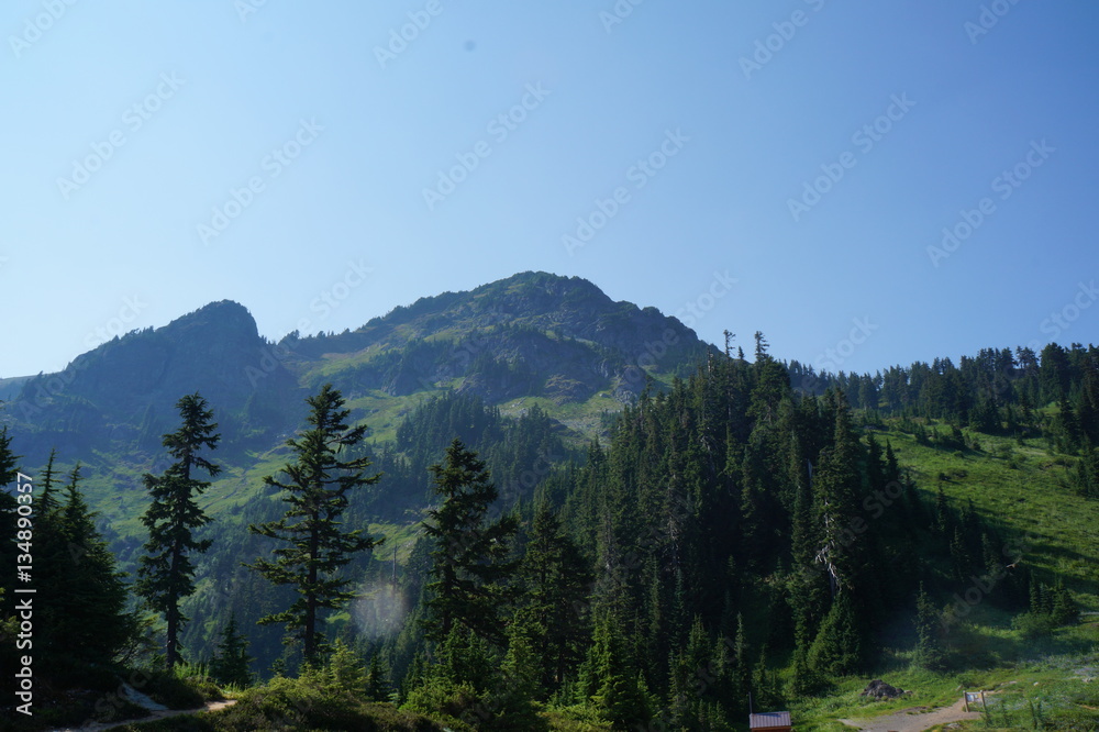 Winchester Lookout near Mt. Baker in Washington State, the Great Pacific Northwest Winchester Lookout near Mt. Baker in Washington State, the Great Pacific Northwest