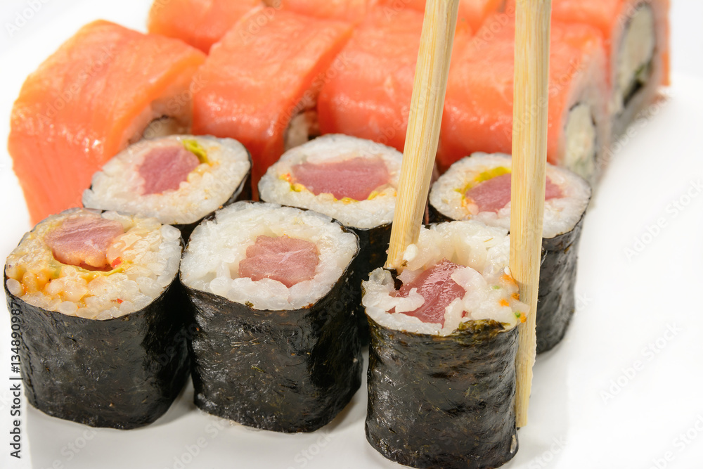 sushi rolls
