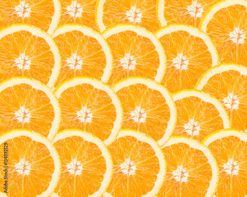 orange slices background