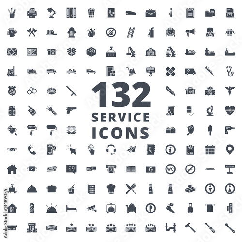 Service Icon Silhouette