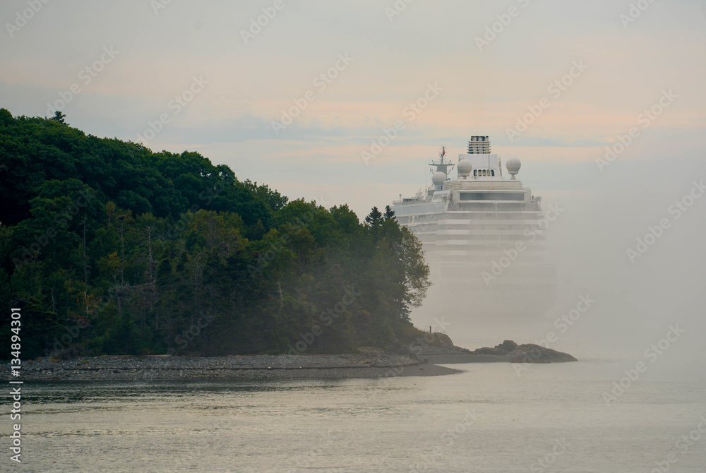  Ghost Ship in the Atlantic