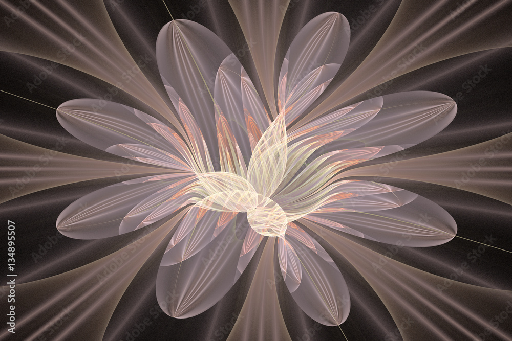 Fractal art background for creative design. Abstract fractal. De Fractal art background for creative design. Abstract fractal. De