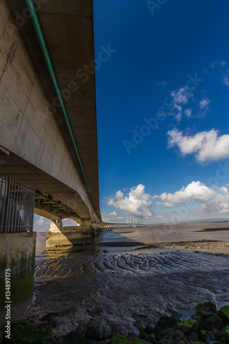 Second Severn Crossing, bridge over Bristol Channel between Engl photo