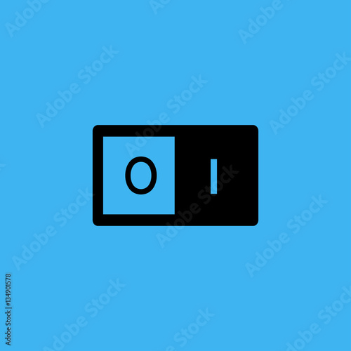 Switch icon, flat design