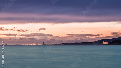 The castle and the lighthouse of Trieste © zakaz86