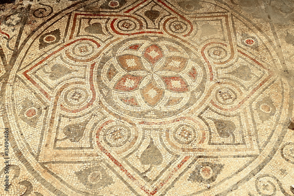 Mosaic on the Sebasteion or imperial cult temple. Arykanda-Turkey. 0569