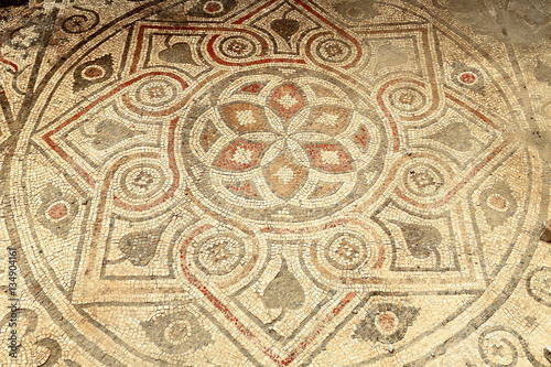 Mosaic on the Sebasteion or imperial cult temple. Arykanda-Turkey. 0569 photo