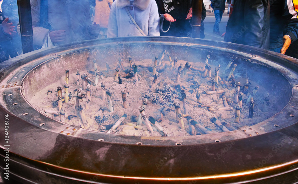 Fototapeta premium 浅草寺の受香所