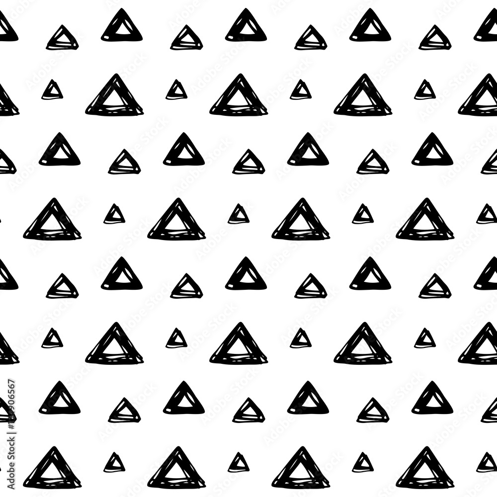 Abstract Triangles Seamless Pattern Abstract Triangles Seamless Pattern