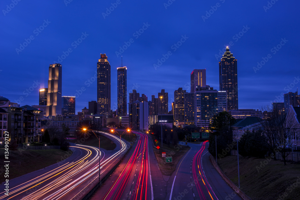 Fototapeta premium Panoramę Atlanty