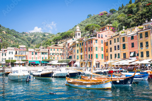 Portofino, Italy - Summer 2016 - view from the sea