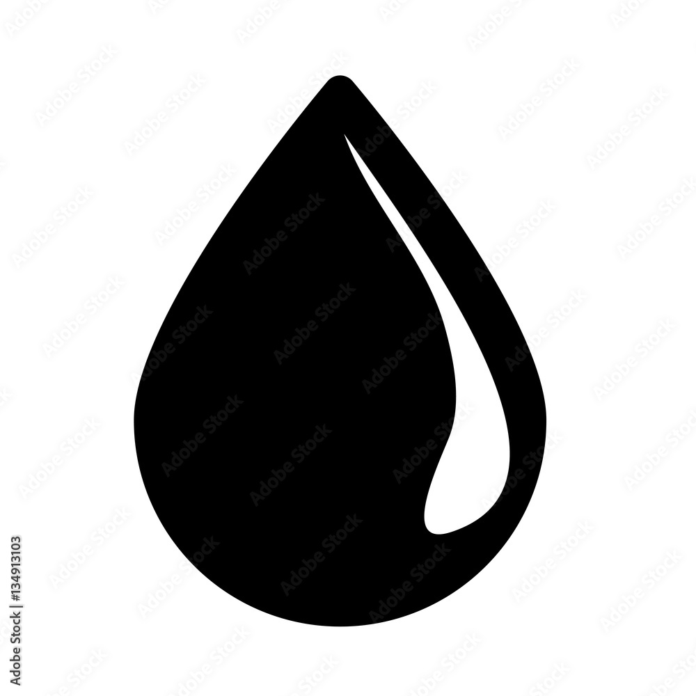 Black drop of gasoline image design, vector illustration icon Black drop of gasoline image design, vector illustration icon