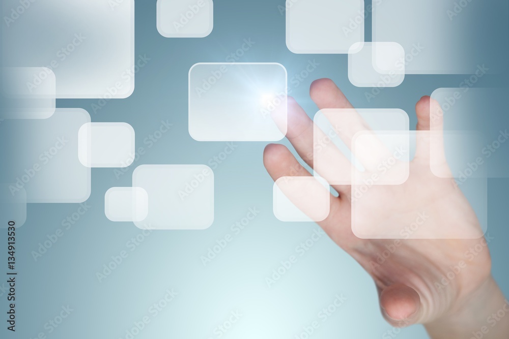 Composite image of cropped hand of woman gesturing Composite image of cropped hand of woman gesturing