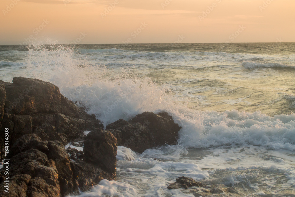 Fototapeta premium Crashing waves 