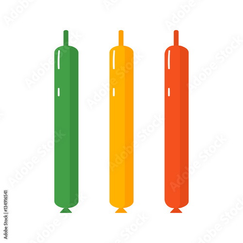 Balloons vector set.