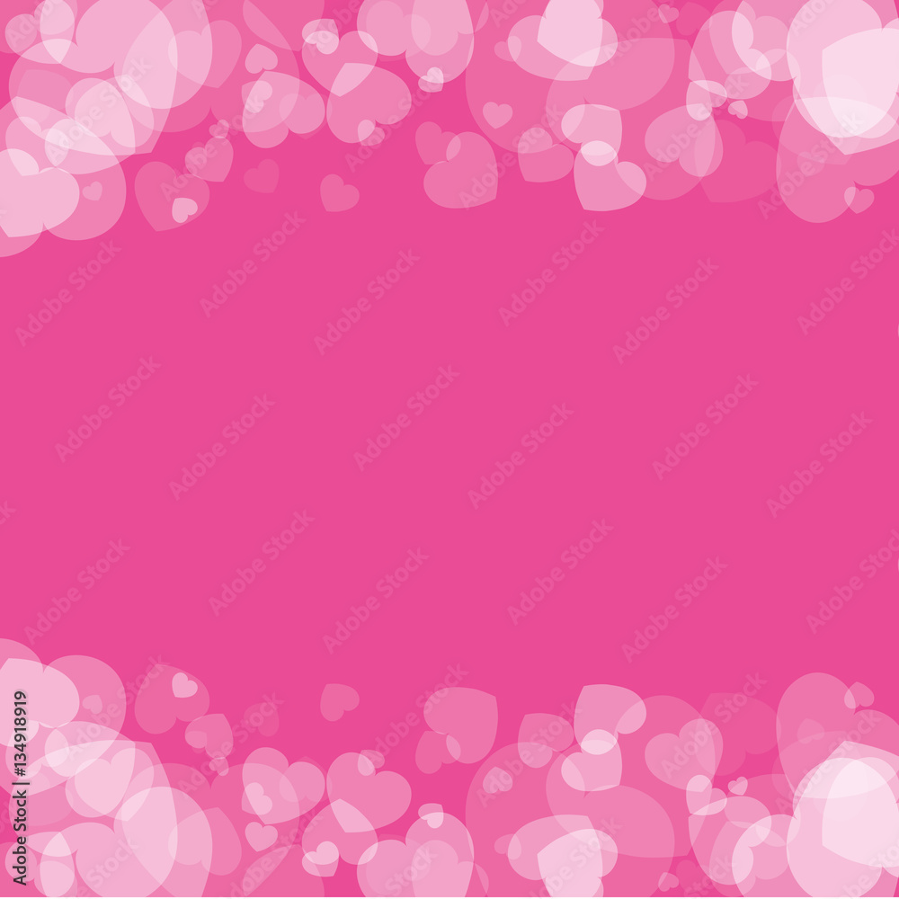 hearts frame valentines day background image vector illustration design 
