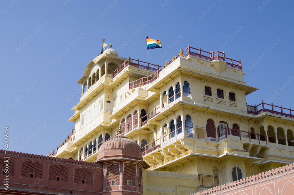 The city palace in Jaipur City Palace,
