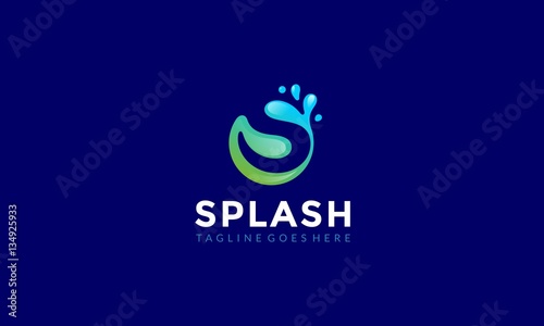 Splash - Letter S Logo