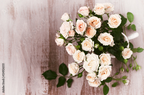 Vintage roses bouquet