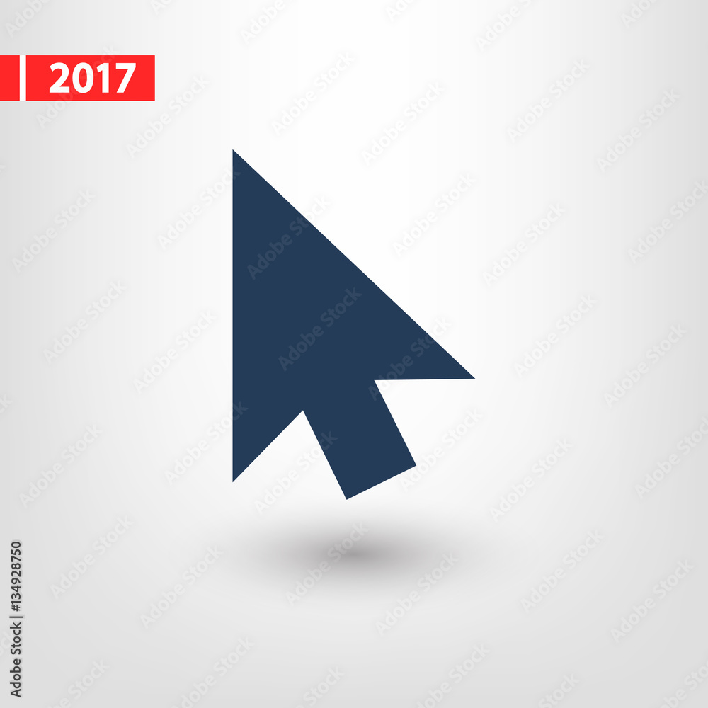 cursors icon, vector illustration. Flat design style cursors icon, vector illustration. Flat design style
