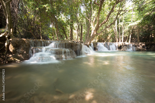 Bule water fall in western part thailand