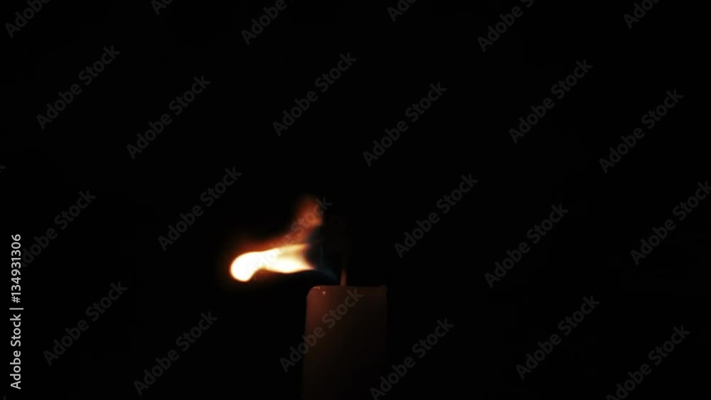 tall candle blown in slow motion in the dark, 180fps prores footage tall candle blown in slow motion in the dark, 180fps prores footage