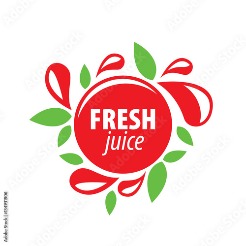 juice splash vector sign