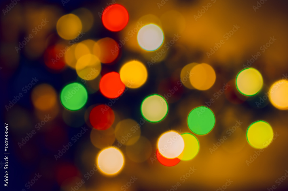 Color christmas lights holiday background Color christmas lights holiday background