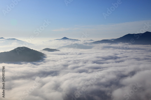 Cuadro en lienzo 雲海