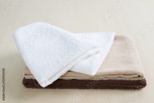 清潔なタオル