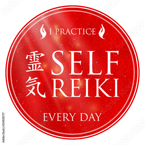 Sacred geometry. Reiki symbol.