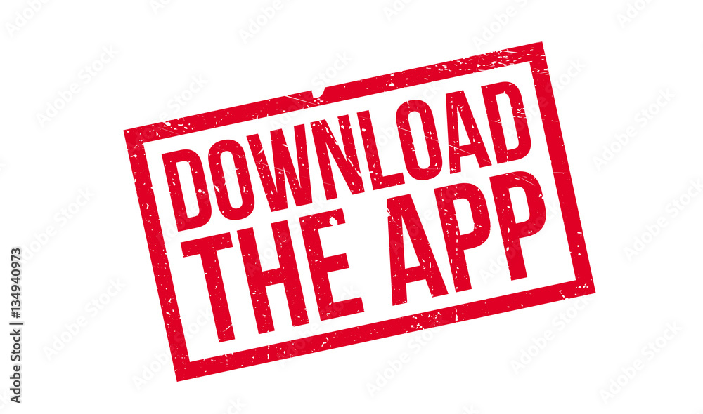 Download The App rubber stamp. Grunge design with dust scratches. Effects can be easily removed for a clean, crisp look. Color is easily changed. Download The App rubber stamp. Grunge design with dust scratches. Effects can be easily removed for a clean, crisp look. Color is easily changed.