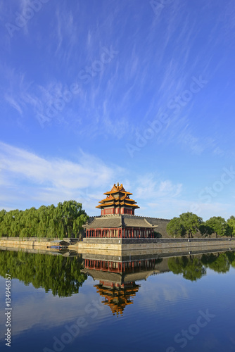 Beijing scenic the Imperial Palace watchtower