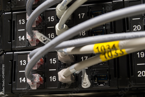RJ-45 copper panel