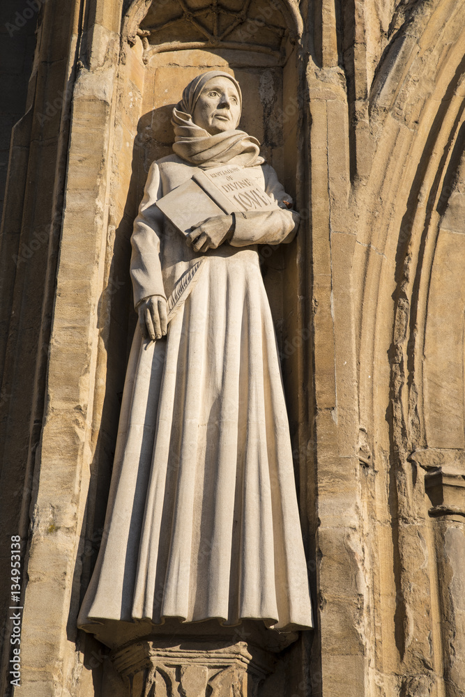 Mother Julian Sculpture at Norwich Cathedral Mother Julian Sculpture at Norwich Cathedral
