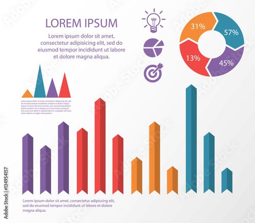 Infographic Elements process infographics, workflow diagrams