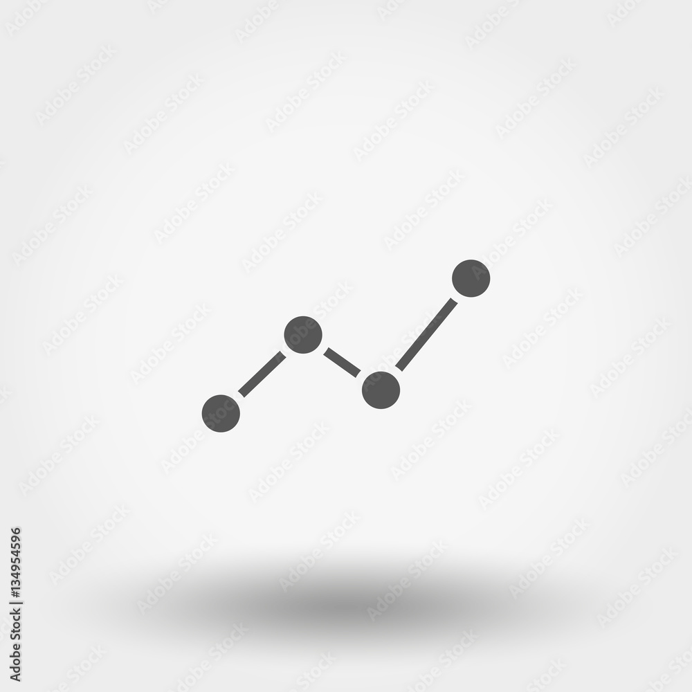 Chart, diagram. Icon Chart, diagram. Icon