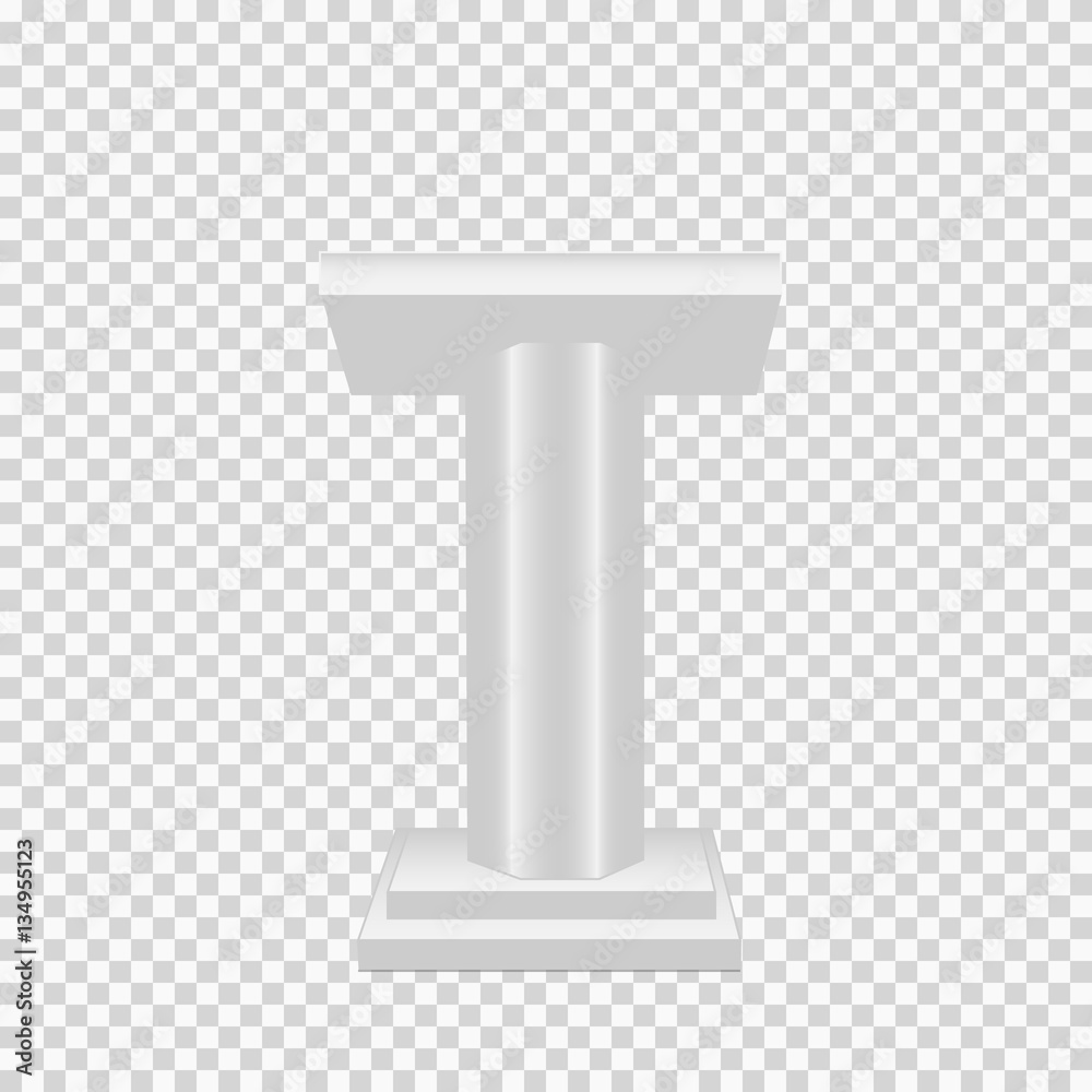 Tribune , isolated vector illustration Tribune , isolated vector illustration
