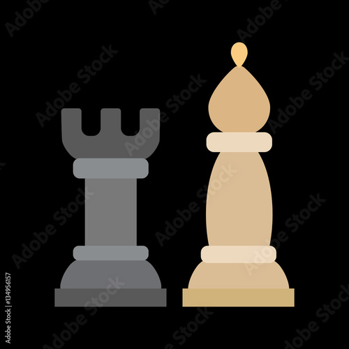 chess flat icon
