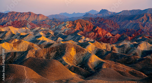 Zhangye Danxia landform in Gansu, China
