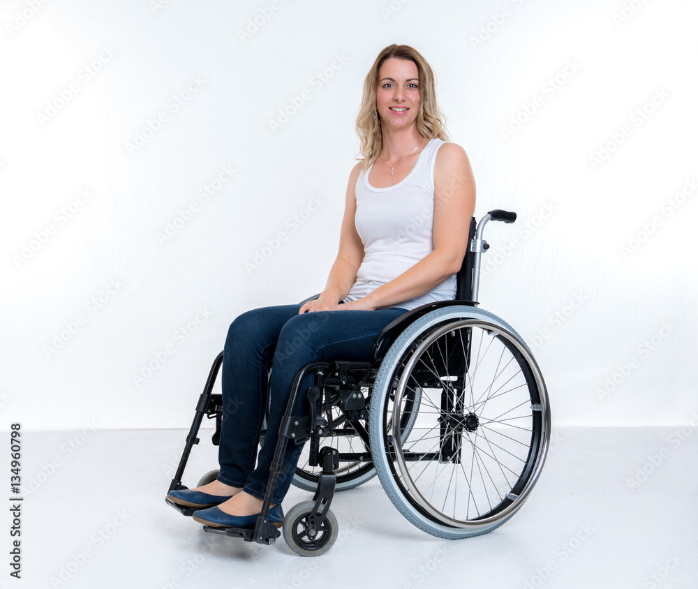 disabled woman in wheelchair disabled woman in wheelchair