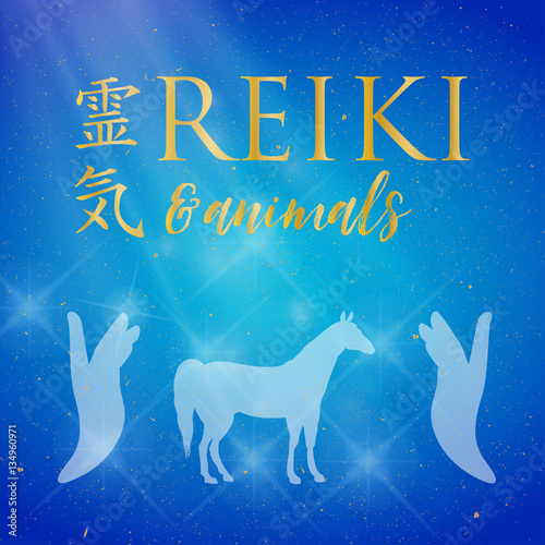 Sacred geometry. Reiki symbol.